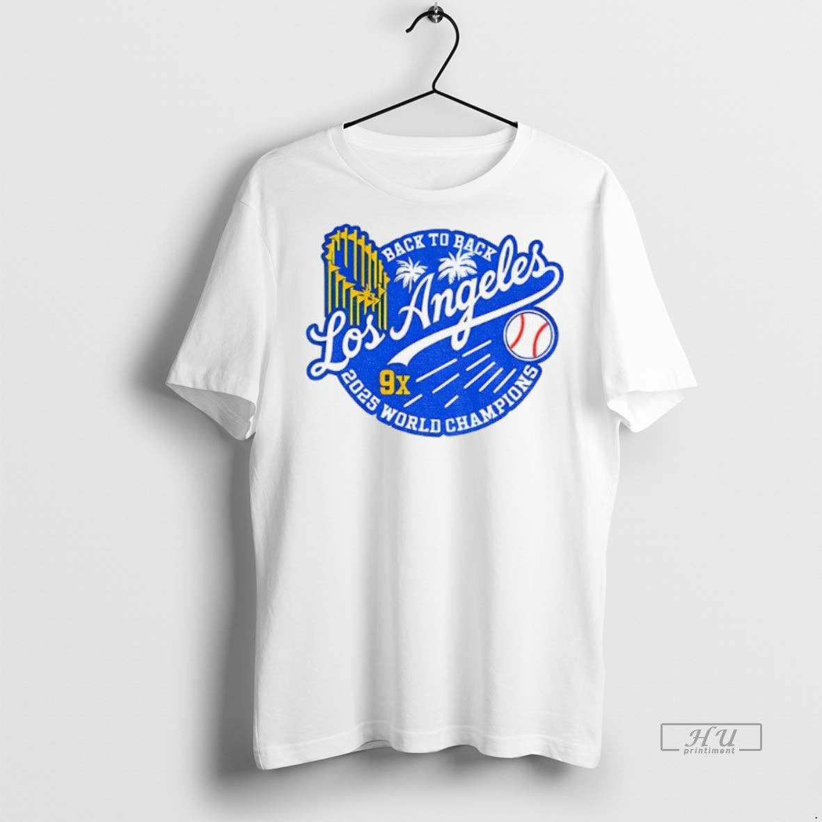 Officials Los Angeles Dodgers Back To Back 9x World Champions 2025 Logo Premium