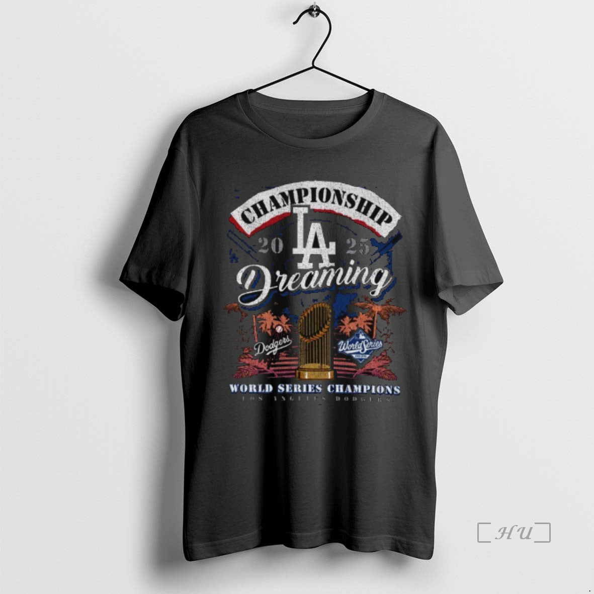 Officials Los Angeles Dodgers Championship Dreaming 2025 World Series Champions Retro Premium T Shirt Sweater