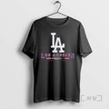 Officials Los Angeles Dodgers Freddie Freeman Majestic Threads 2025 World Series Name And Number