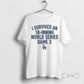 Officials Los Angeles Dodgers Mlb Baseball I Survived An 18 Inning World Series Game