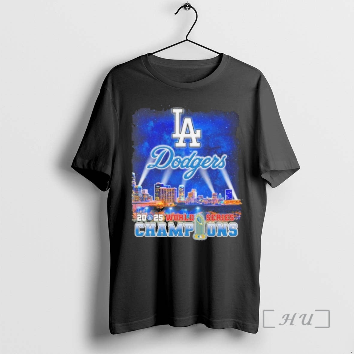 Officials Los Angeles Dodgers Retro Skyline 2025 World Series Champions