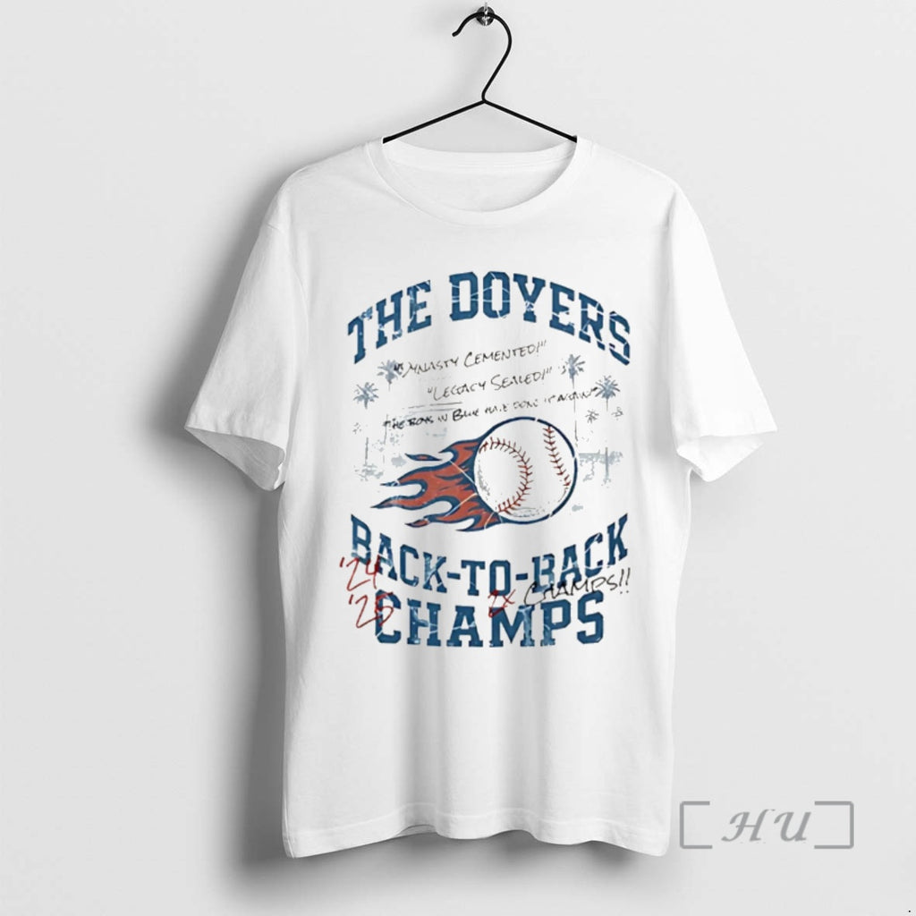 Officials Los Angeles Dodgers The Doyers Back To Back Champs Christmas Premium T Shirt Sweater