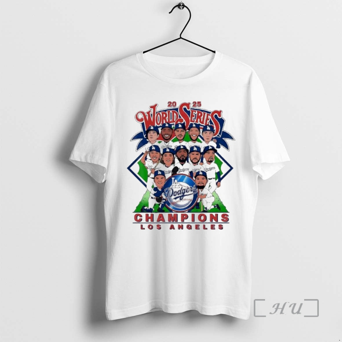 Officials Los Angeles Dodgers World Series Champions Baby Cartoon