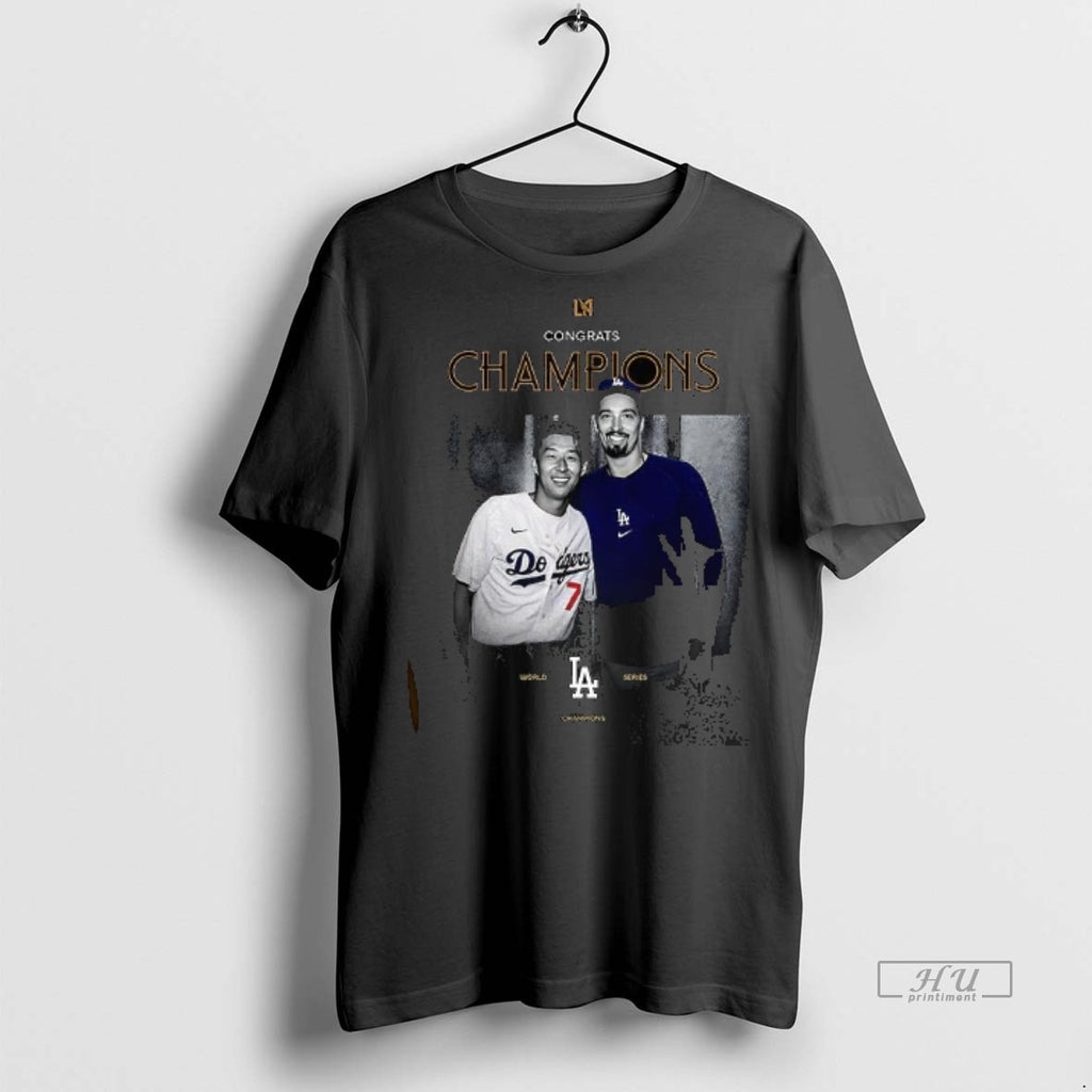 Officials Los Angeles Fc Congrats Dodgers World Series Champions 2025 Premium Tee Shirt Sweater