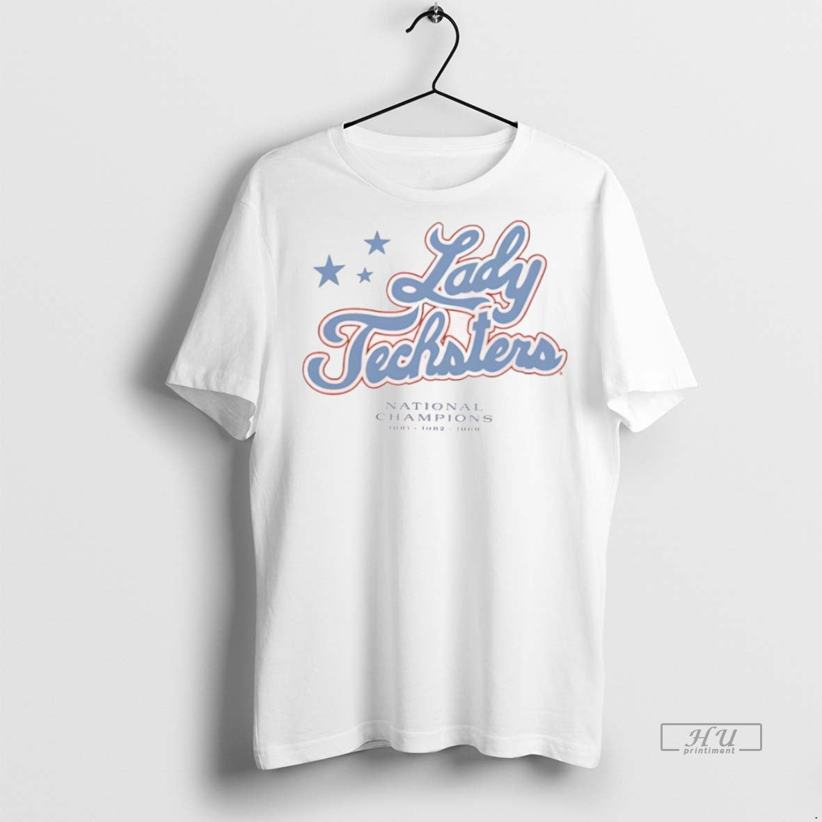 Officials Louisiana Tech University Lady Techsters National Champions 1981 1982 1988 Tee Shirt Sweater