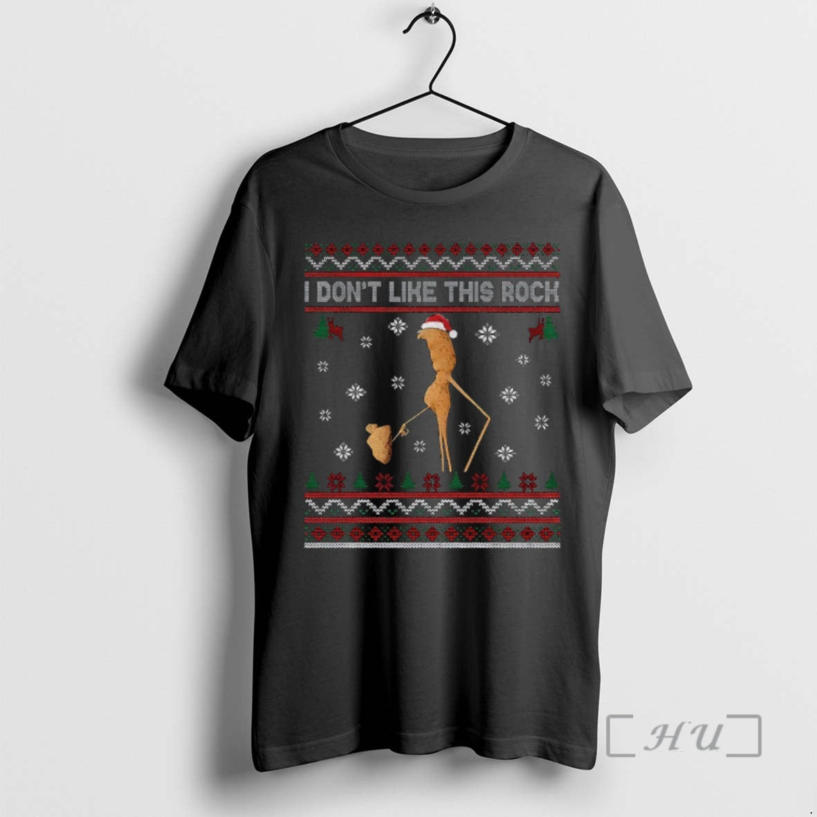 Officials Marcus The Worm Xmas I Dont Like This Rock Ugly Premium T Shirts Sweater