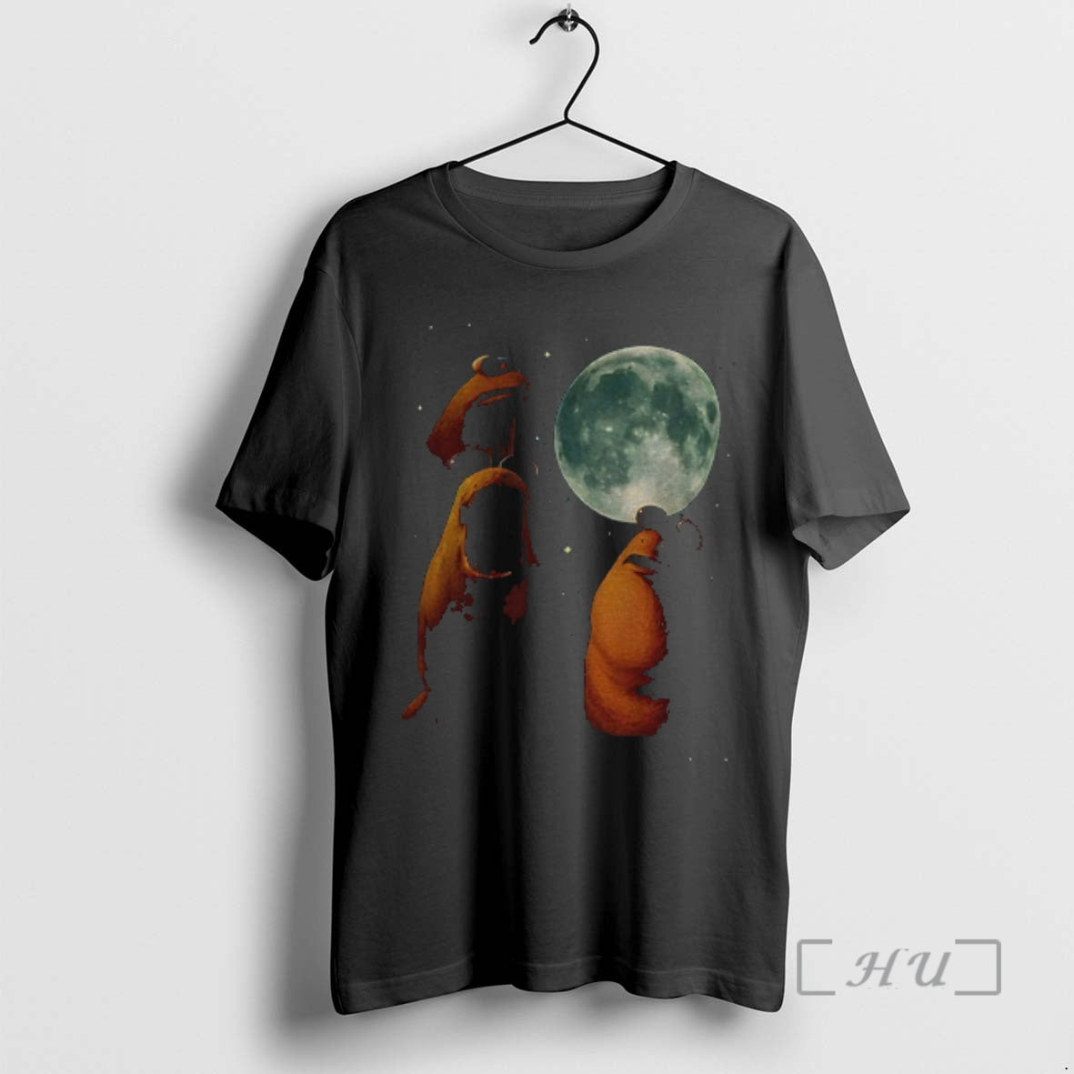Officials Marcus The Worm Under Moonlight Retro Graphic