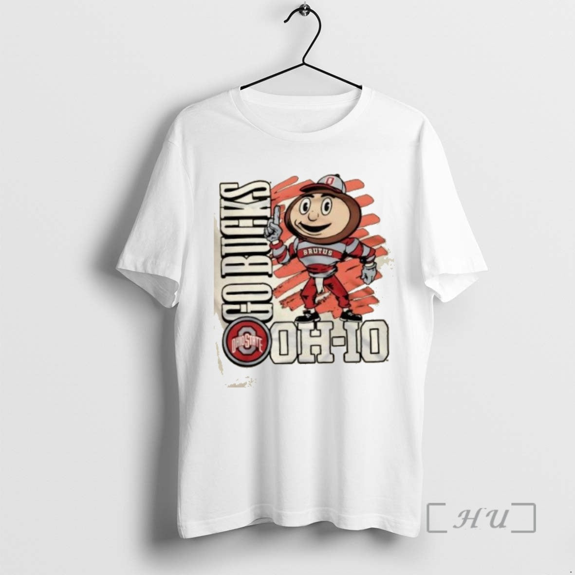 Officials Mascot Ohio State Brutus Go Bucks Oh Io Tee Shirt Sweater