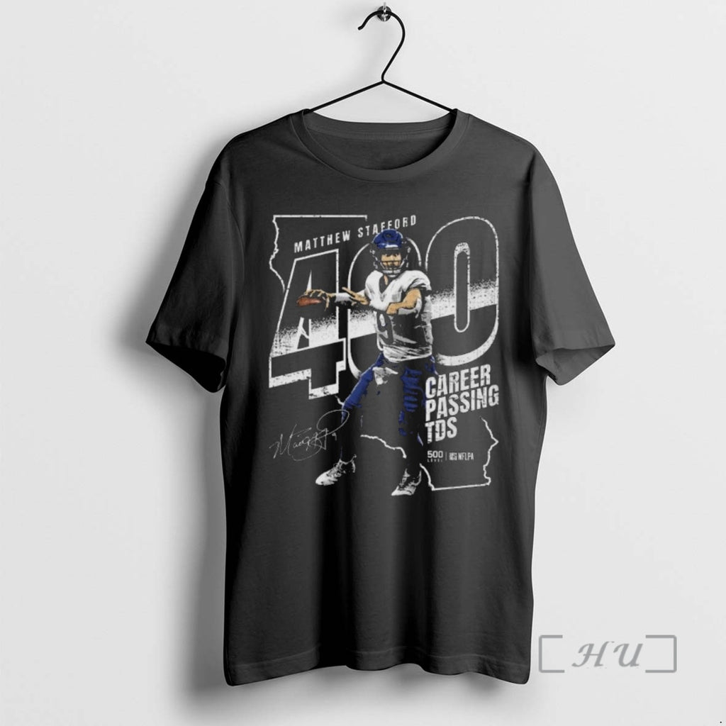 Officials Matthew Stafford Los Angeles R 400 Club Signature