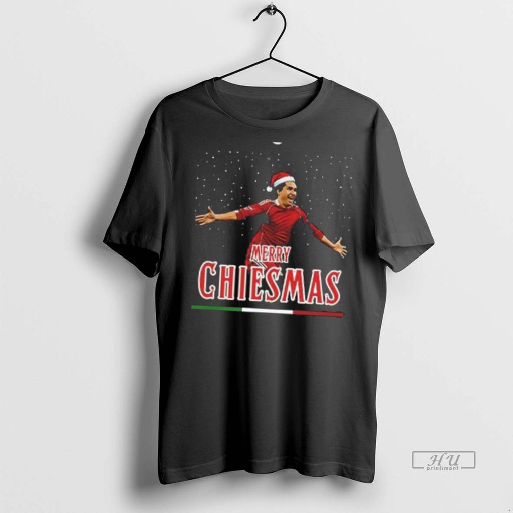 Officials Merry Chiesmas Federico Chiesa Christmas Premium Tee Shirt Sweater
