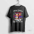 Officials Merry Christmas Gig Em Houston Texans Premium Tee Shirt Sweater