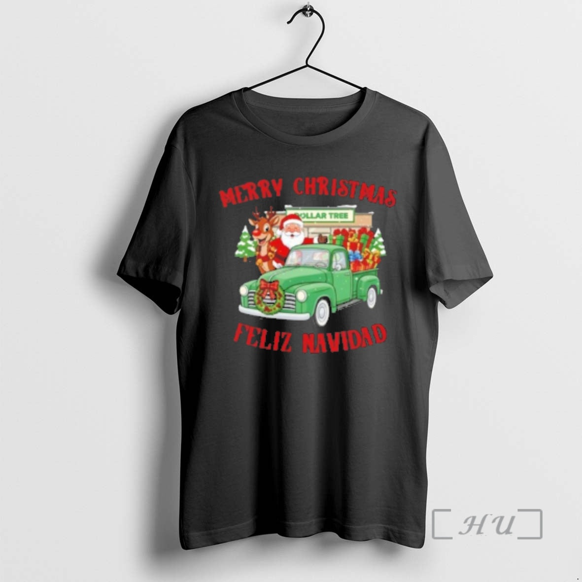 Officials Merry Christmas Feliz Navidad Dollar Tree Vintage Premium T Shirt Sweater