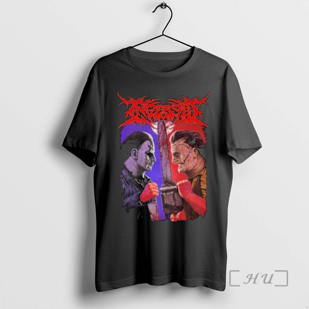 Officials Michael Myers And Freddy Krueger Ingested Face To Face Premium T Shirt Sweater