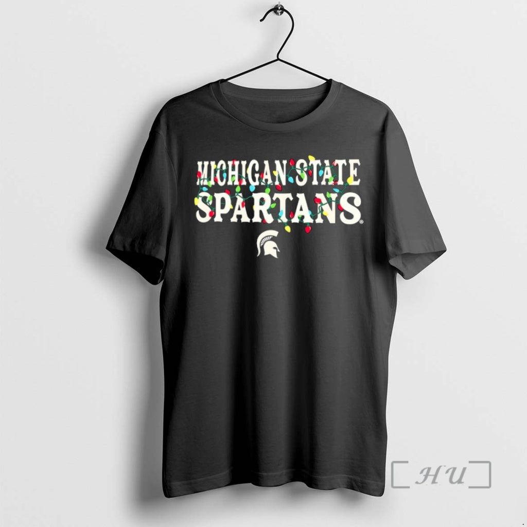 Officials Michigan State Spartans String Lights Christmas