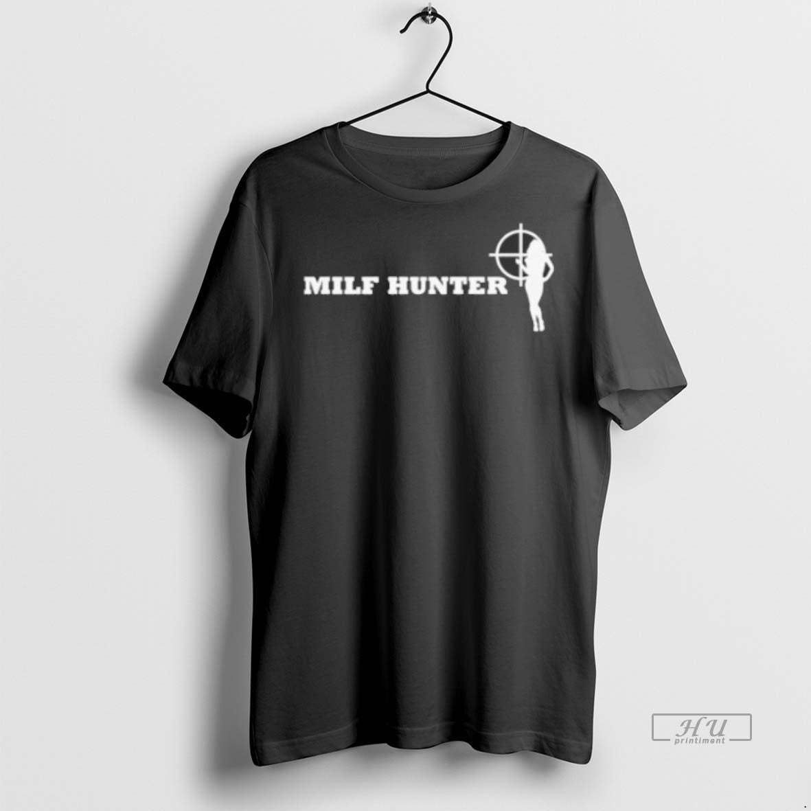 Officials Milf Hunter Logo Graphic Tee Shirt Sweater