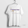 Officials Minnesota Vikings Dad Definition Graphic Tee Shirt Sweater