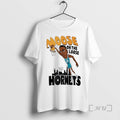 Officials Moose On The Loose Hornets Moussa Diabate Caricature