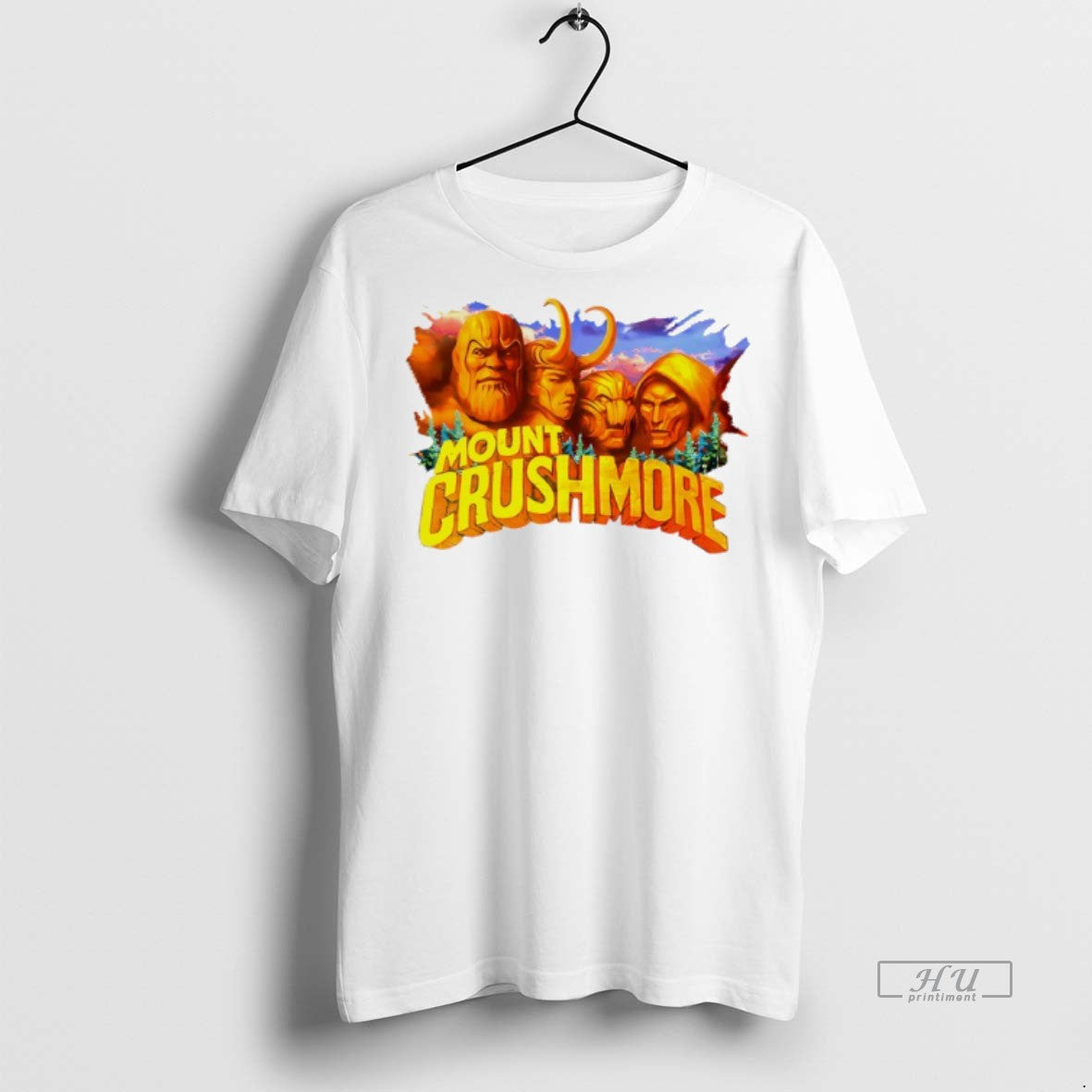Officials Mount Crushmore Avengers Graphic Tee Shirt Sweater