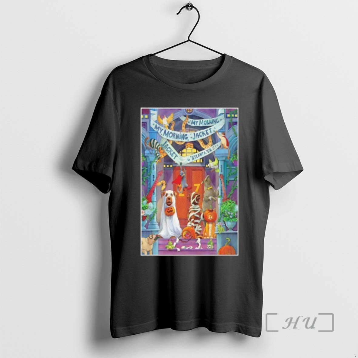Officials My Morning Jacket Oct Nov 2025 Atlanta Georgia Halloween Premium T Shirt Sweater