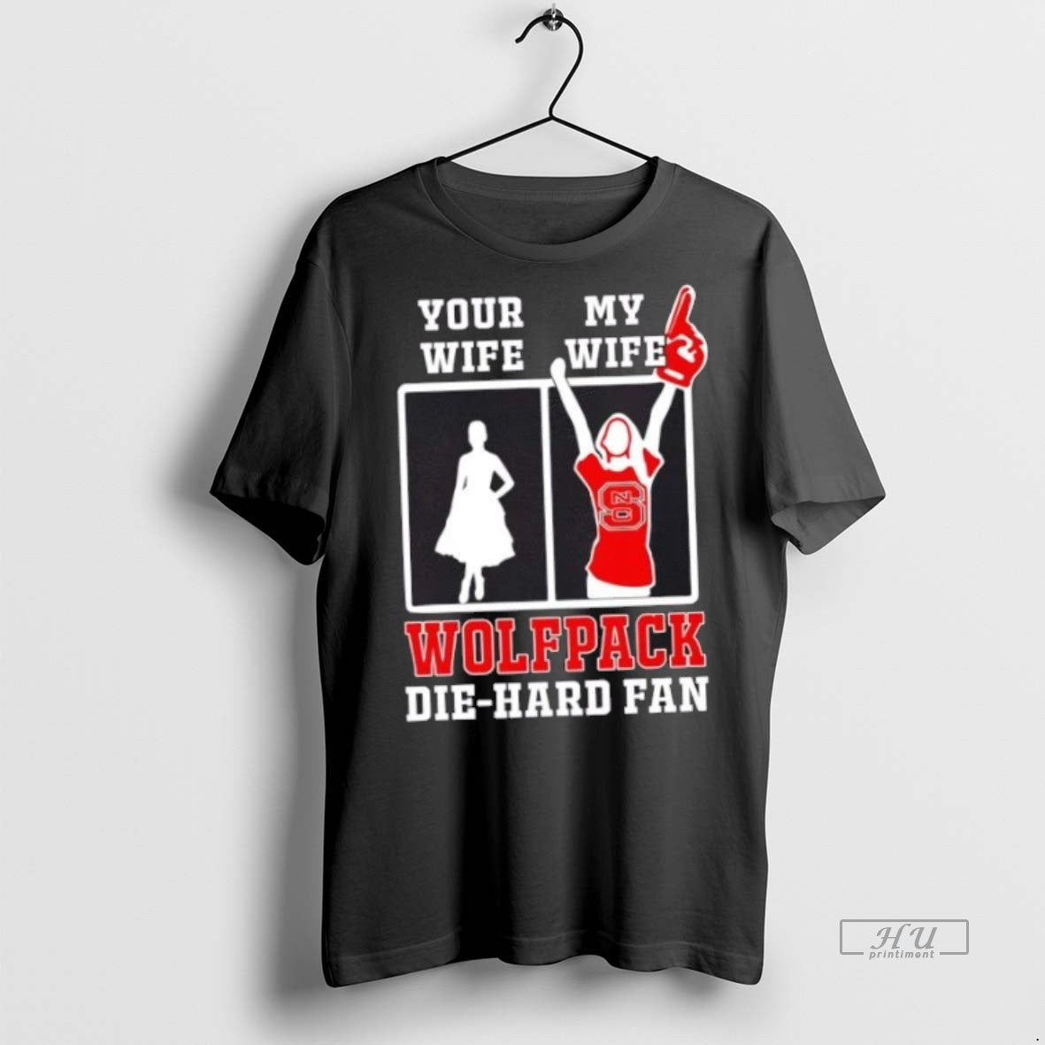 Officials My Wife Nc State Wolfpack Football Die Hard Fan Premium Tee Shirt Sweater