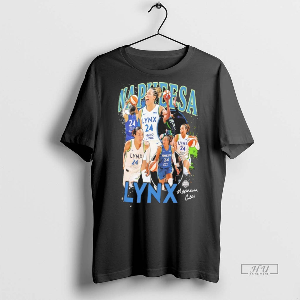 Officials Napheesa Collier Minnesota Lynx Wnba Crossroads Player Signature Premium Tee Shirt Sweater