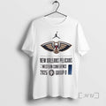 Officials New Orleans Pelicans Western Conference 2025 Group B Logo Premium T Shirt Sweater