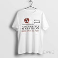 Officials New York City Marathon Follow The Long Blue Line Premium T Shirt Sweater