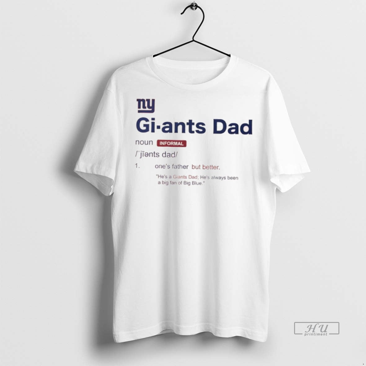 Officials New York Giants Dad Definition Graphic Tee Shirt Sweater