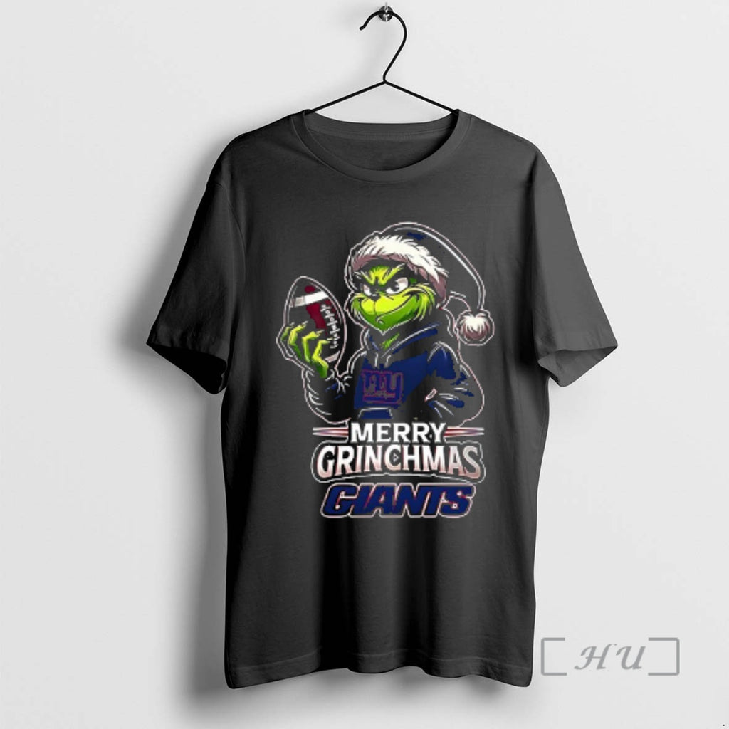 Officials New York Giants Merry Grinchmas They Hate Us Because They Aint Us Double Sided
