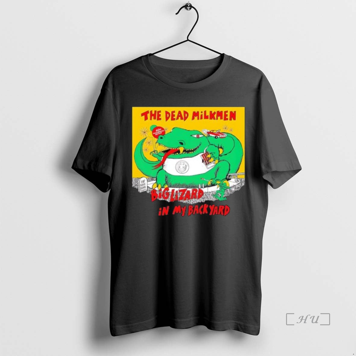 Officials Nice The Dead Milkmen Big Lizard In My Backyard Black Premium T Shirts Sweater