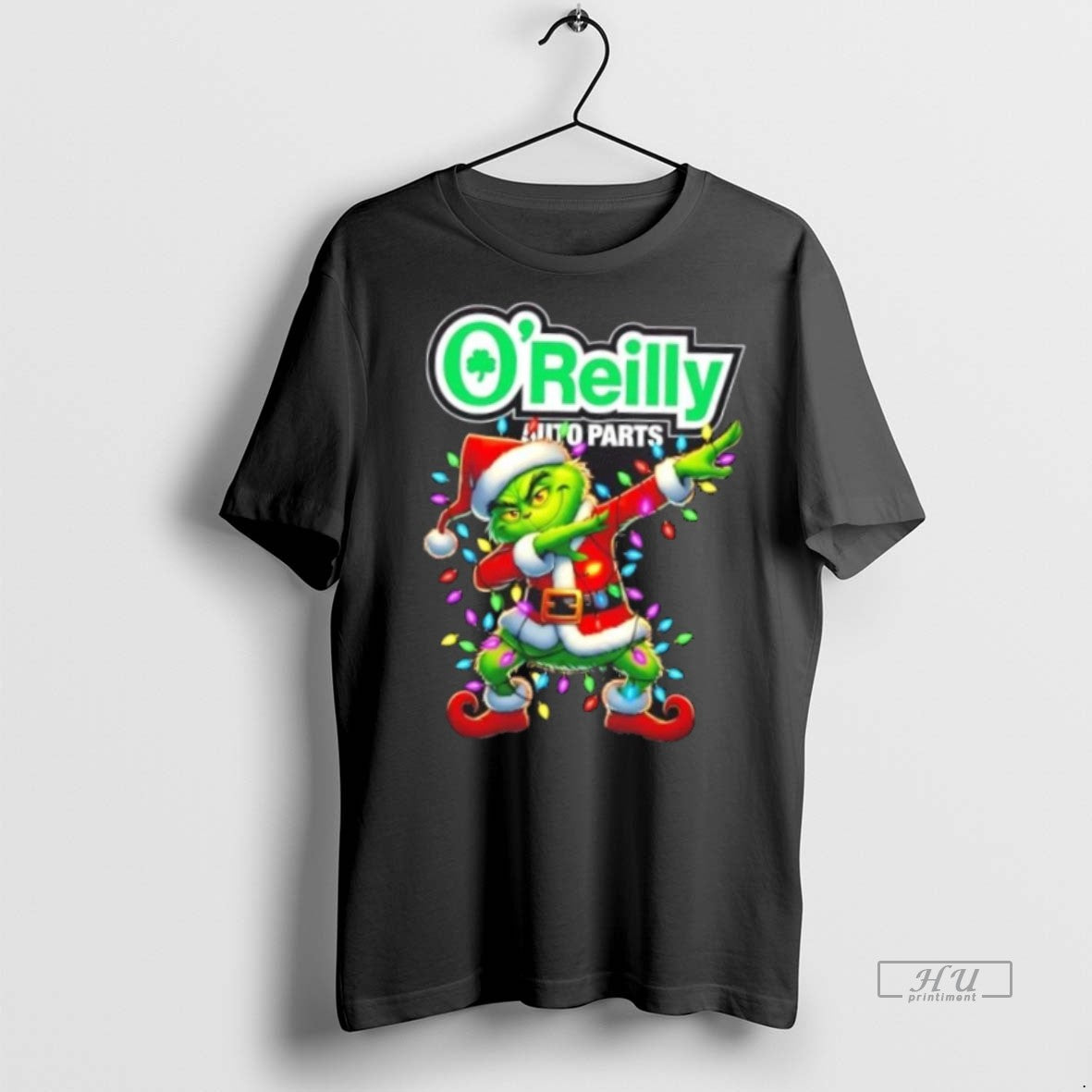 Officials Oreilly Auto Parts Grinch Dabbing Merry Christmas Premium Tee Shirt Sweater