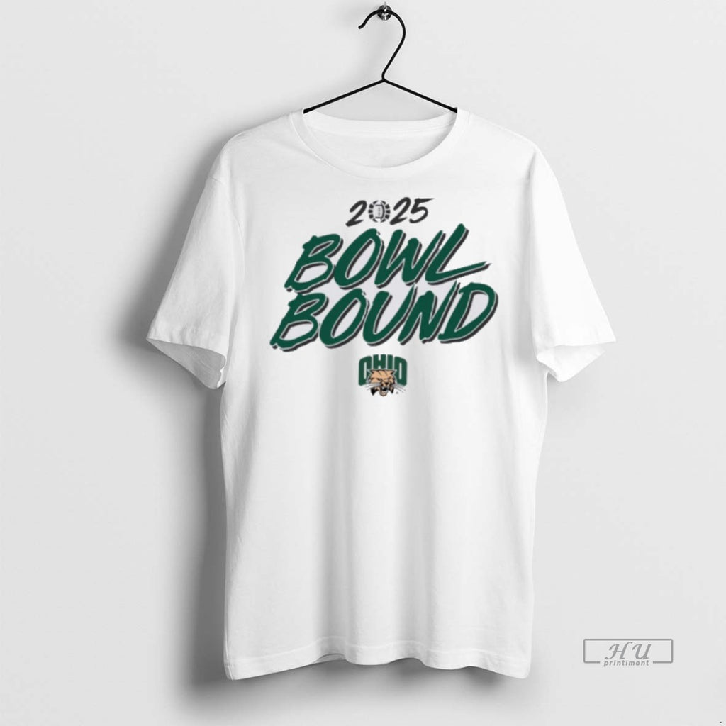 Officials Ohio Bobcats 2025 Bowl Bound Premium Tee Shirt Sweater