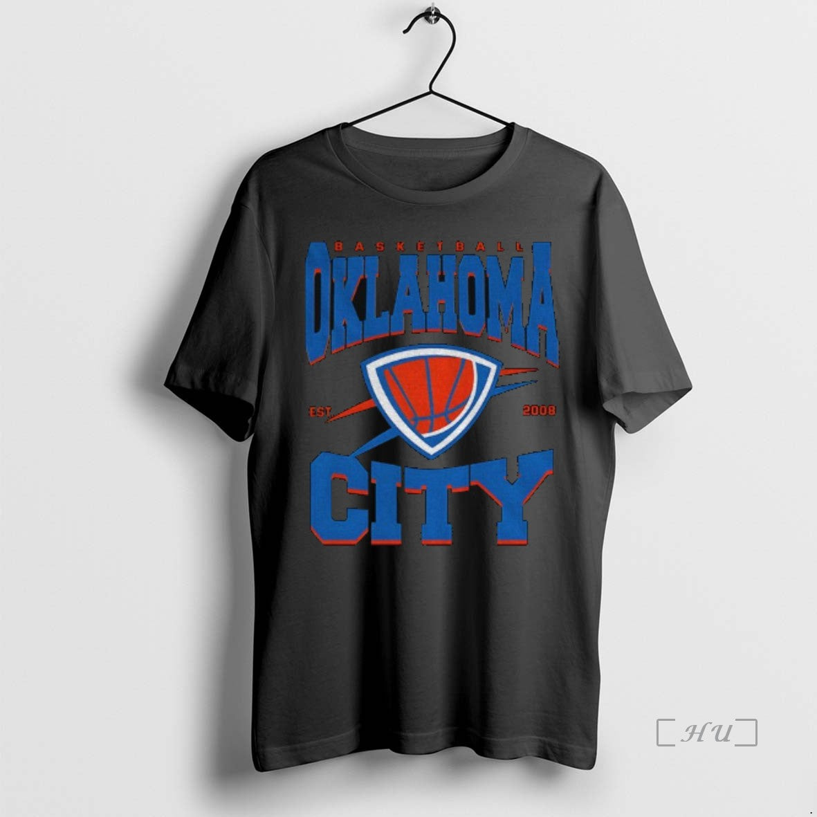 Officials Oklahoma City Thunder Basketball Est 2008 T Shirt Sweater