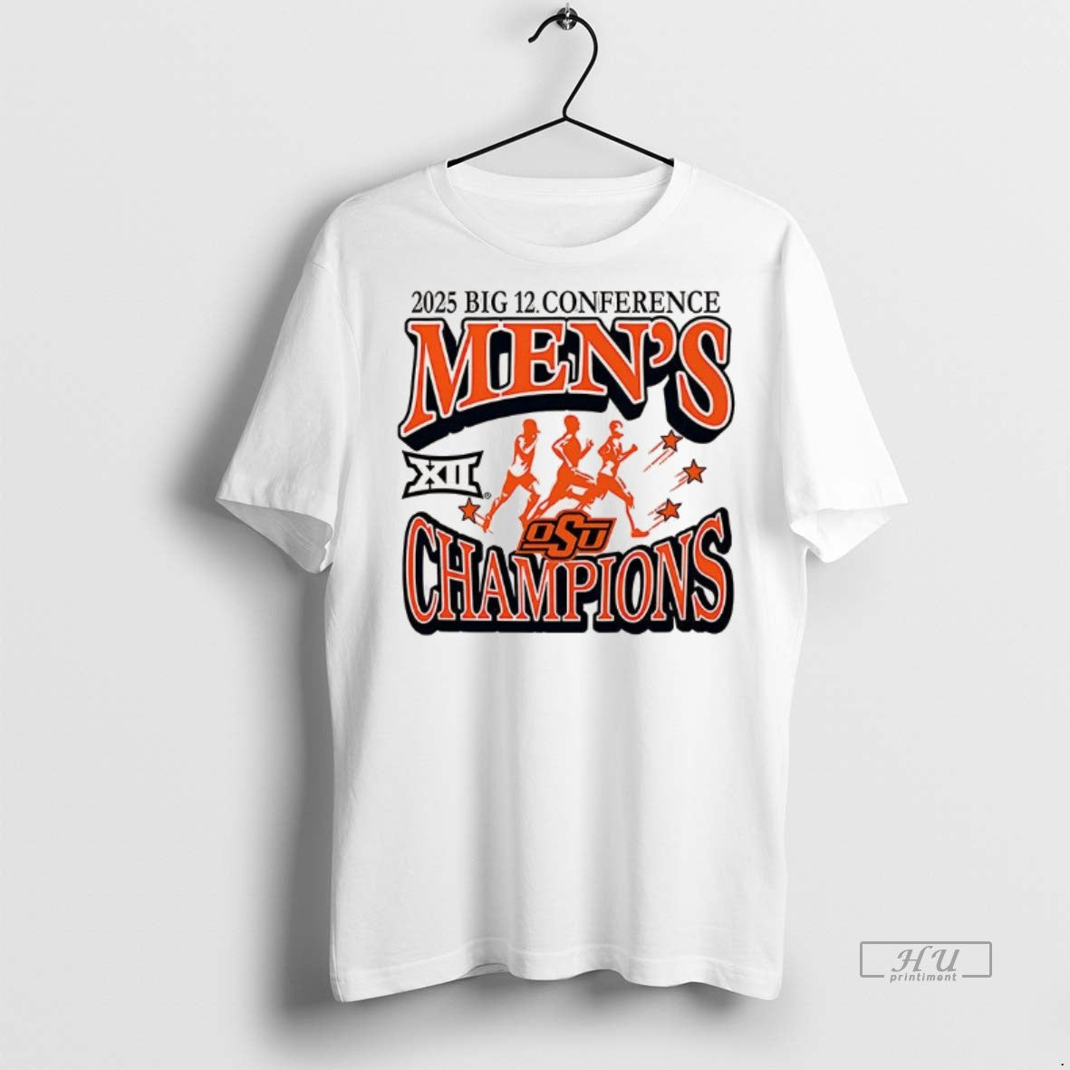 Officials Oklahoma State Cowboys 2025 Big 12 Mens Cross Country Champions Premium Tee Shirt Sweater