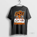 Officials Oklahoma State Cowboys X Gnomes Xmas Christmas Premium Tee Shirt Sweater