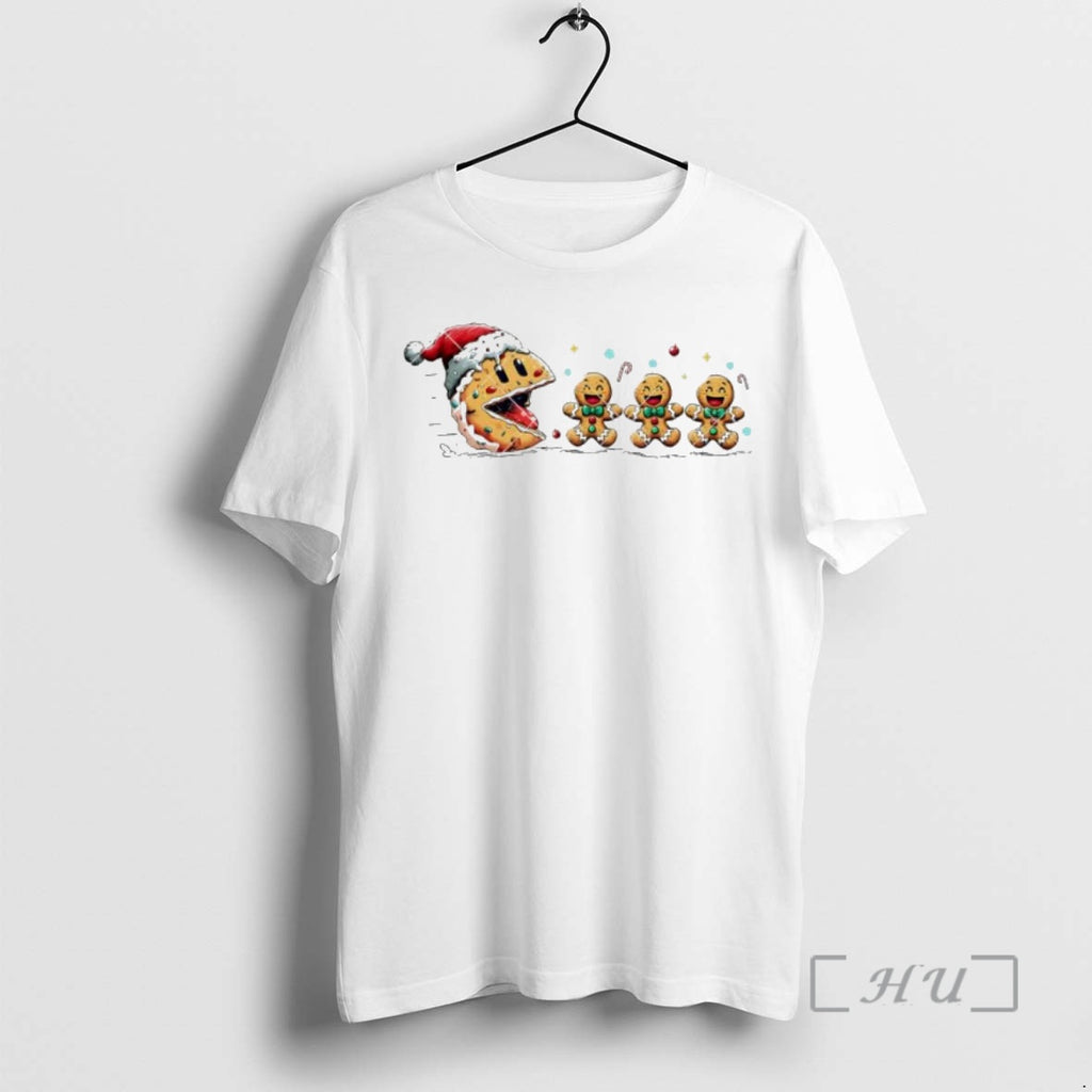 Officials Pacman Cookies Gingerbread Man Happy Christmas