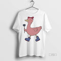 Officials Pink Duck Funny Graphic Tee Shirt Sweater