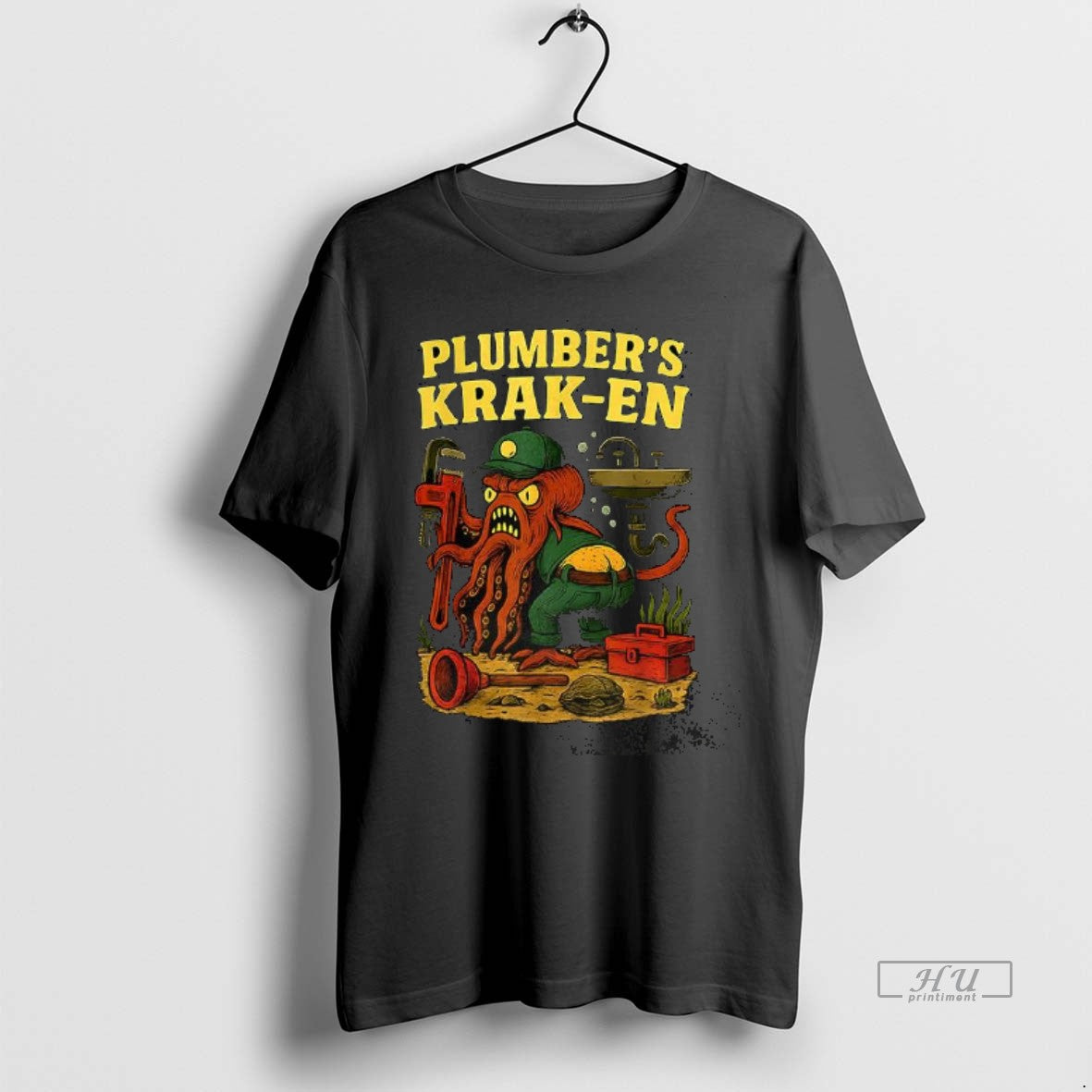 Officials Plumbers Krak En Premium Tee Shirt Sweater