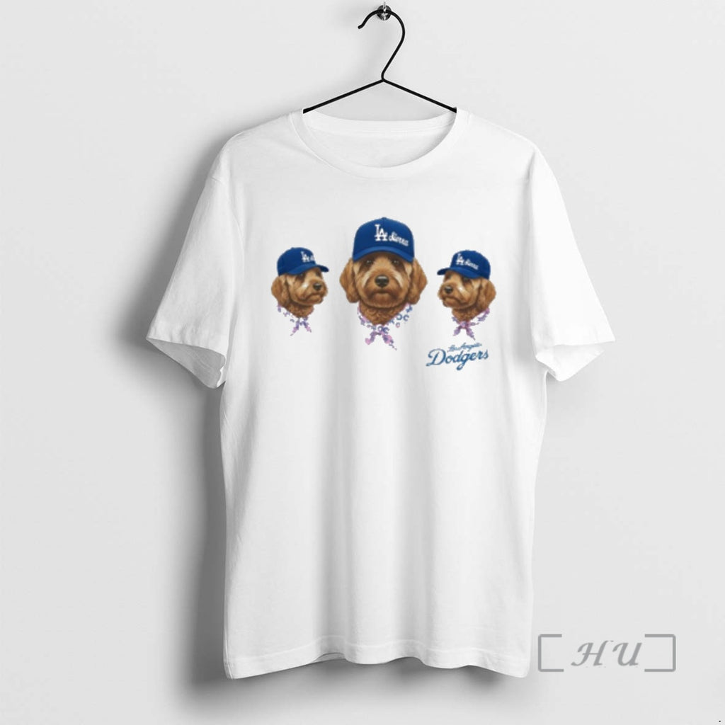 Officials Poodle Dog La Sierra Los Angeles Dodgers Premium T Shirt Sweater