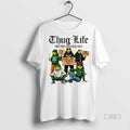 Officials Portland Frog Thug Life Free Portland Crew 2025 Graphic Tee Shirt Sweater