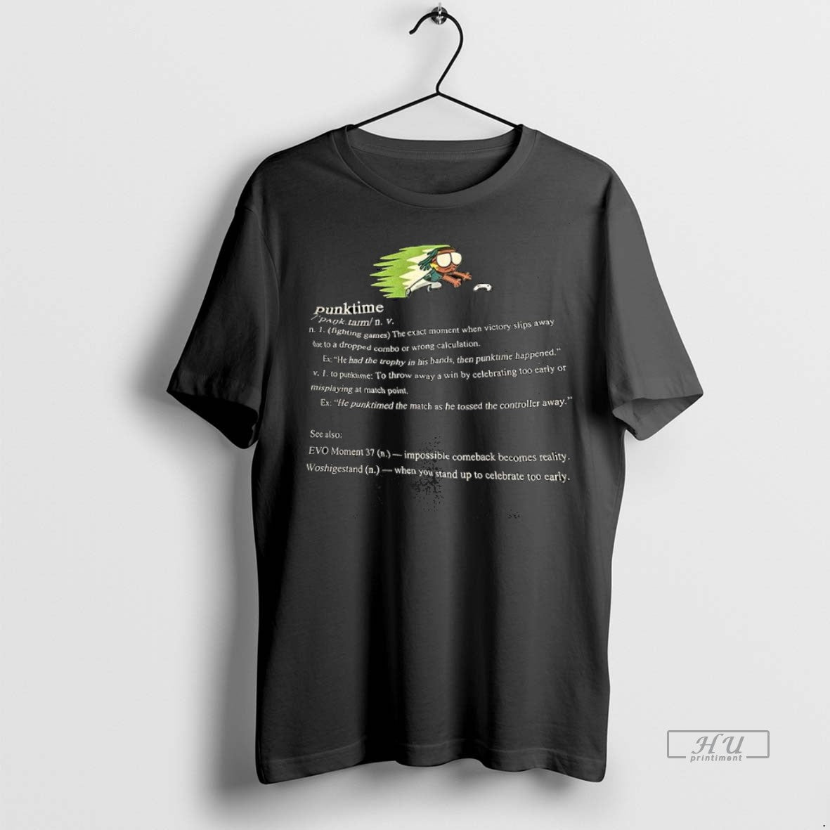 Officials Punktime Fighting Game Definition Premium Tee Shirt Sweater