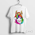 Officials Rainbow Reindeer Unicorn Christmas Lights White