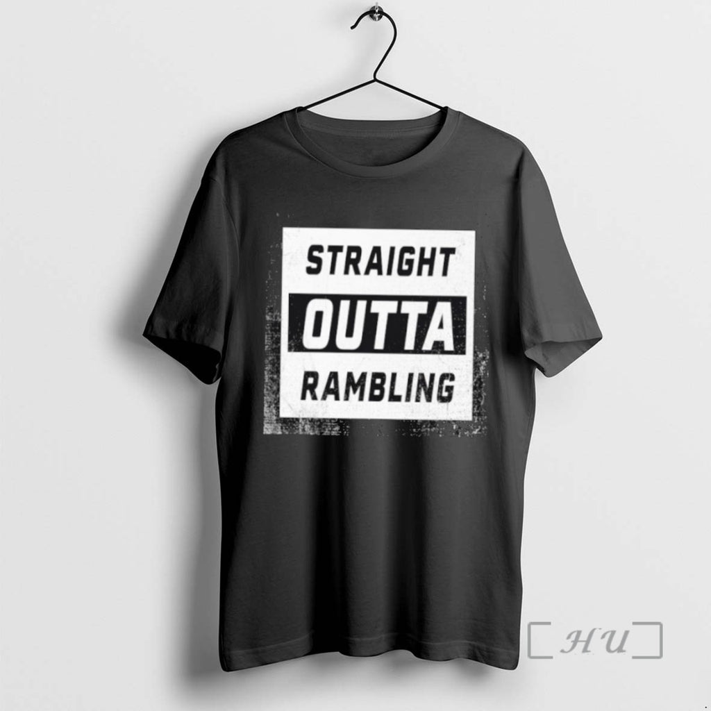 Officials Rambling Bout Wrestling Podcast Straight Outta Rambling T Shirt Sweater