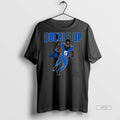 Officials Rico Dowdle Carolina Panthers Football Buckle Up Graphic Tee Shirt Sweater
