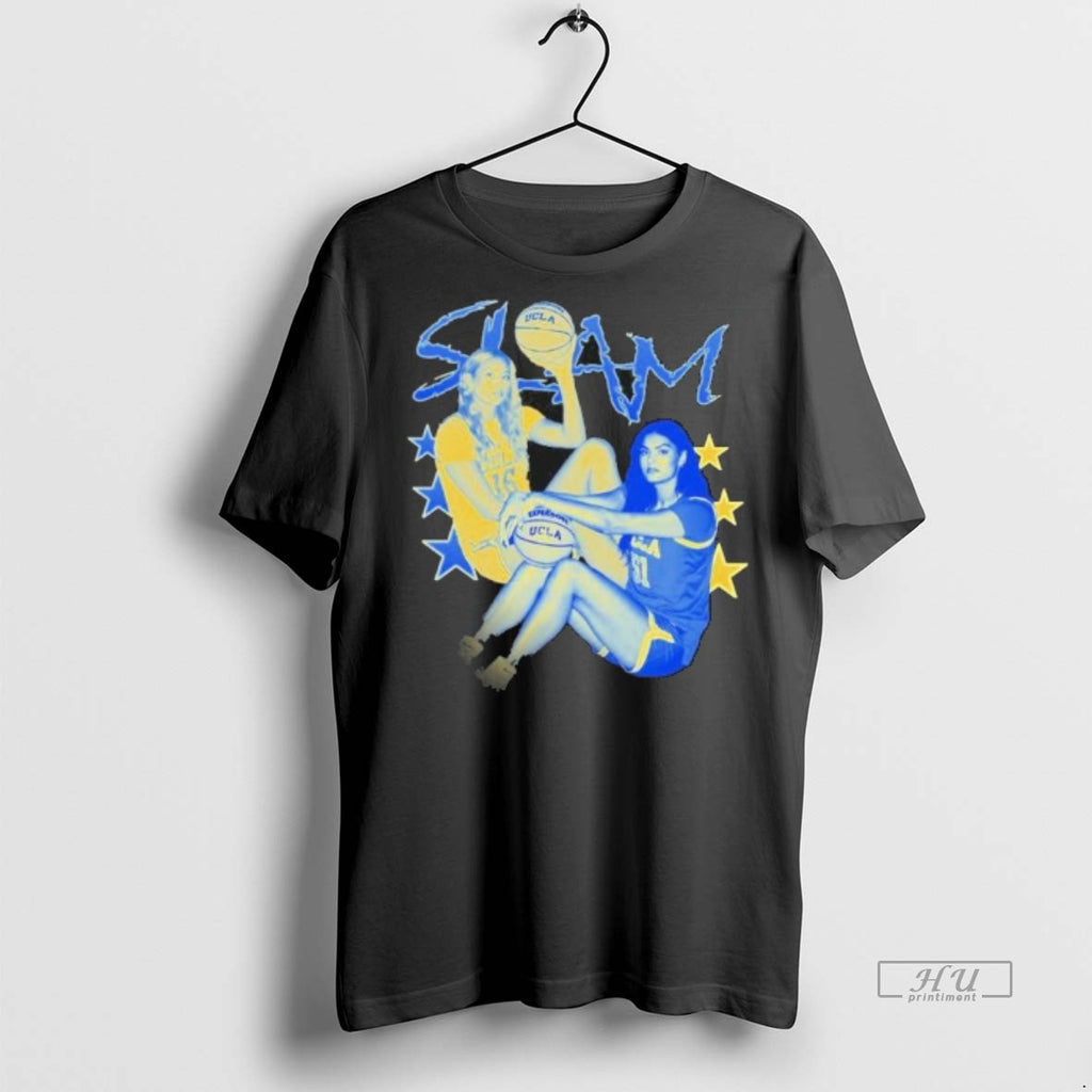 Officials Slam Ucla Sienna And Lauren Betts Premium Tee Shirt Sweater