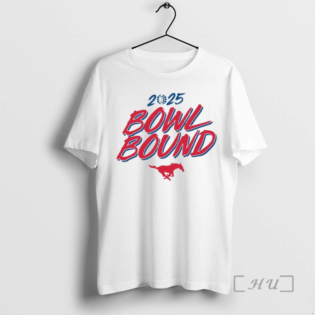 Officials Smu Mustangs 2025 Bowl Bound Ornaments Premium T Shirt Sweater