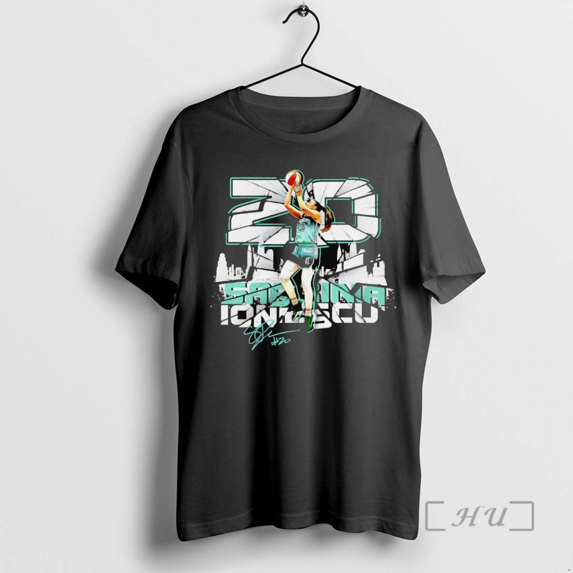 Officials Sabrina Ionescu Layups Skyline Signature New York Liberty