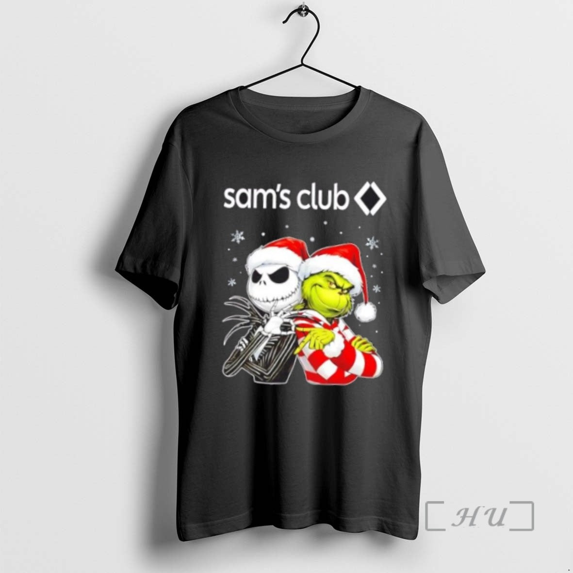 Officials Sams Club X Jack Skellington And Grinch Six Seven Merry Christmas Tee Shirt Sweater