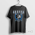 Officials San Jose Sharks The Wild Collective Baggy Dolman Retro Black Premium T Shirts Sweater