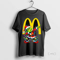 Officials Santa Grinch Dabbing Mcdonalds Christmas Light Premium T Shirt Sweater